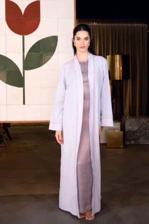 Aya lilas kimono